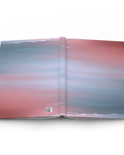 Gray Sea Pink Fog 5.75" x 8" Hardcover Journal Matte with 150 lined pages