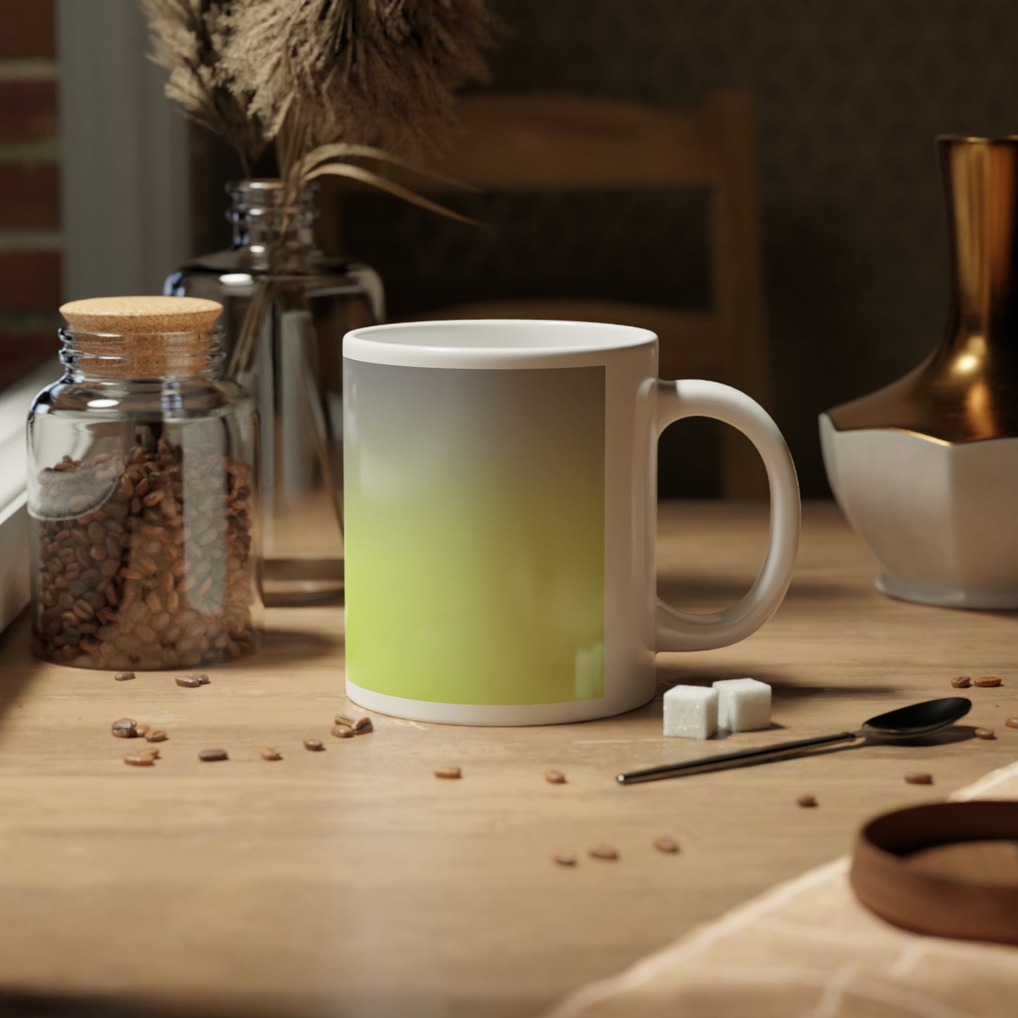 Purple Fade 20 oz White Glossy Jumbo Mug