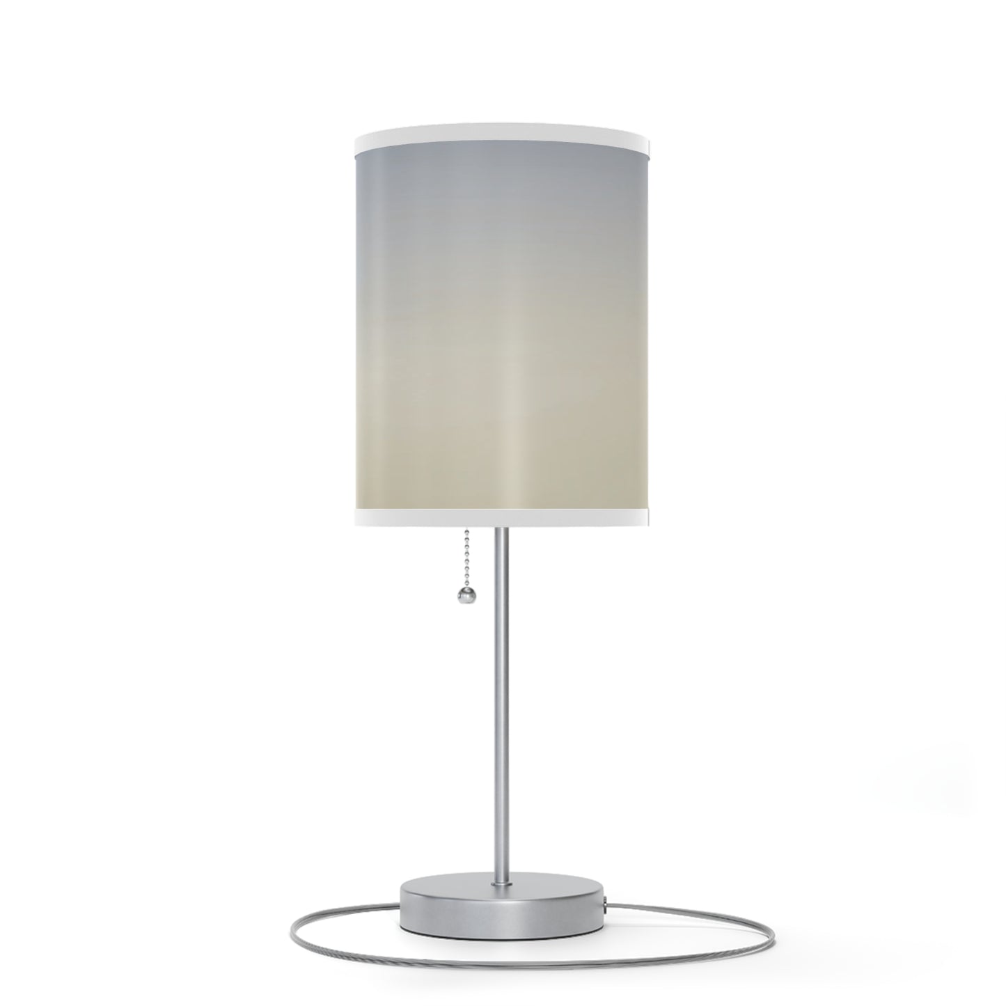 Cobalt Fade Table Lamp on a White or Silver Stand, US|CA plug