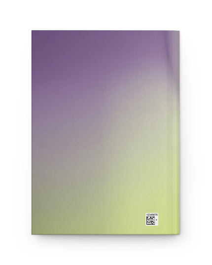 Purple Golden Fade 5.75" x 8" Hardcover Journal Matte with 150 lined pages