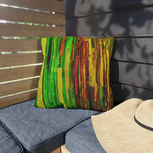 Striped Beta 18" x 18" Outdoor Pillow
