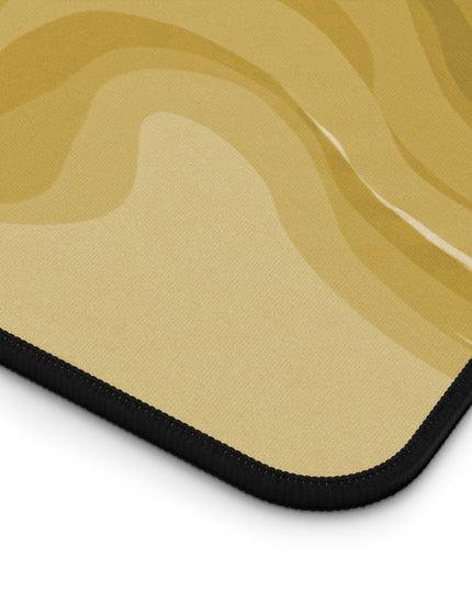 Brown Wavey 12" x 18" Desk Mat