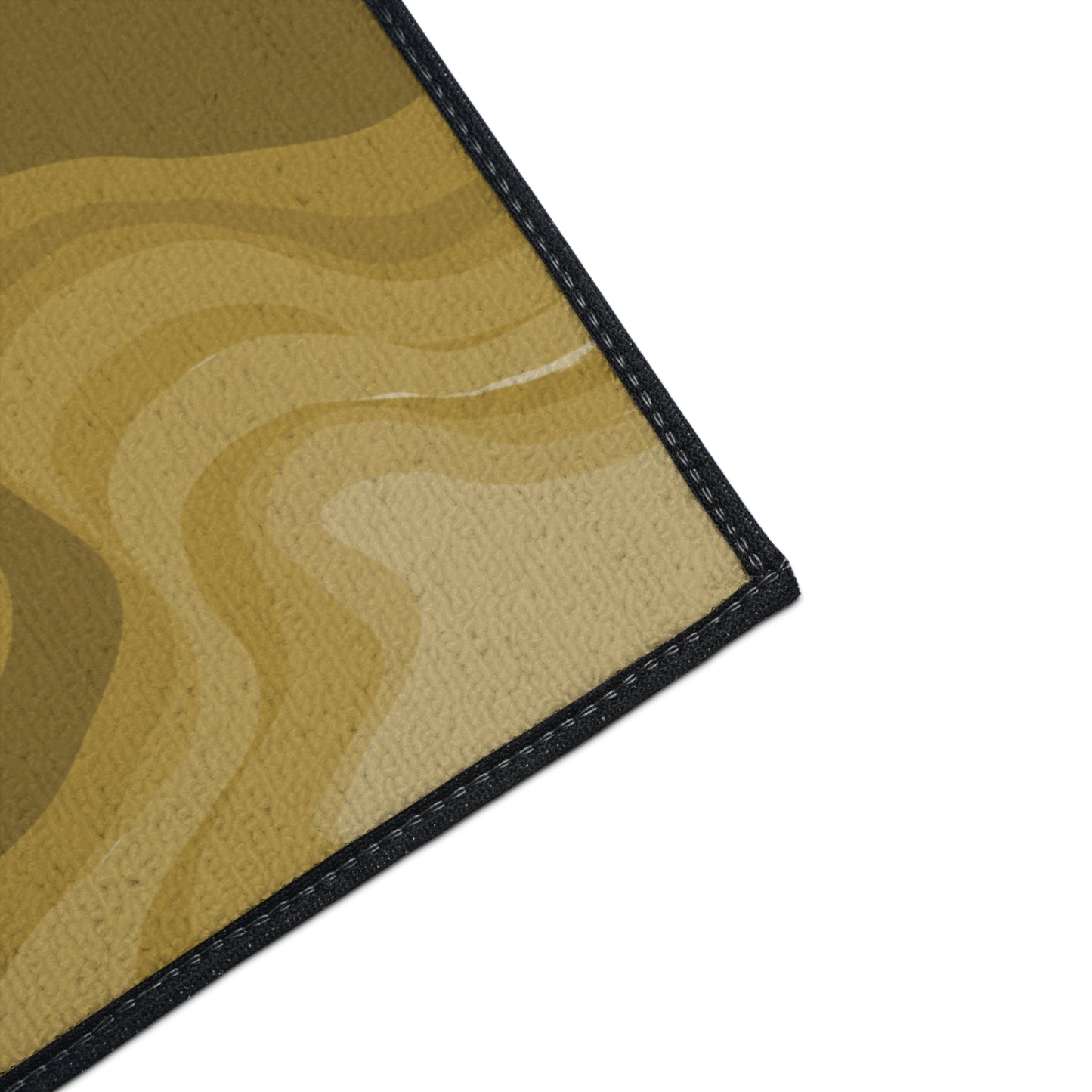 Brown Wavey 18" x 24" Heavy Duty Floor Mat