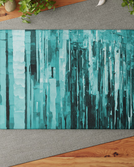 Striped Tif 11" x 15" Glass Cutting Board