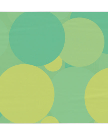 Pastel Green Patches Tablecloth, 55" x 55"