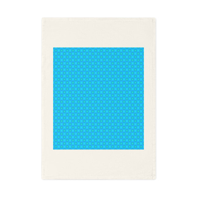 Blue Green Star-crossed Bodies Cotton Tea Towel 19.6" x 27.5"