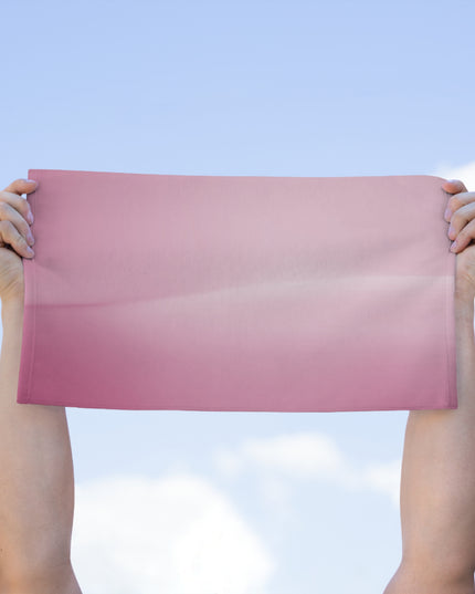 Pink Blush Rally Towel, 11" x 18"