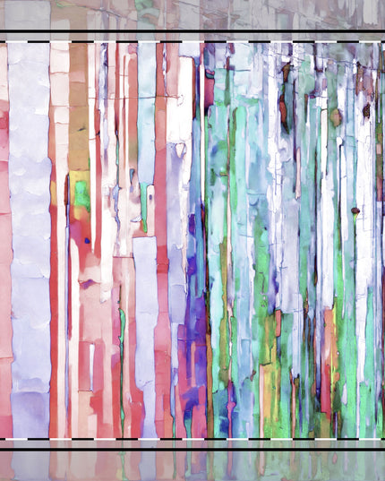 Striped Pastels Poly Twill Napkin, 10" x 10"