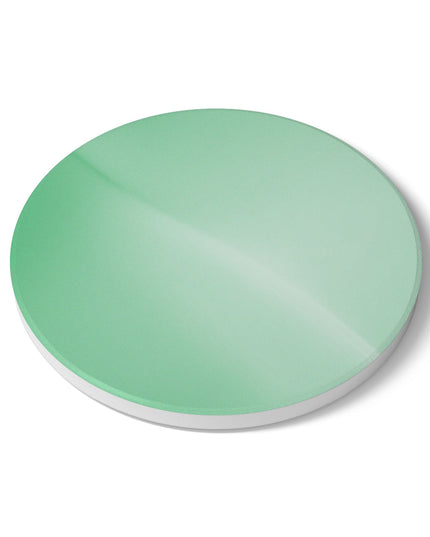 Mint Fade 4" x 4" Round Ceramic Coaster