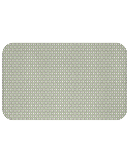 Olive Star-crossed Bodies 34" x 21" Bath Mat