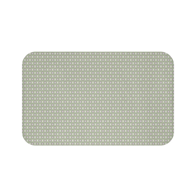 Olive Star-crossed Bodies 34" x 21" Bath Mat