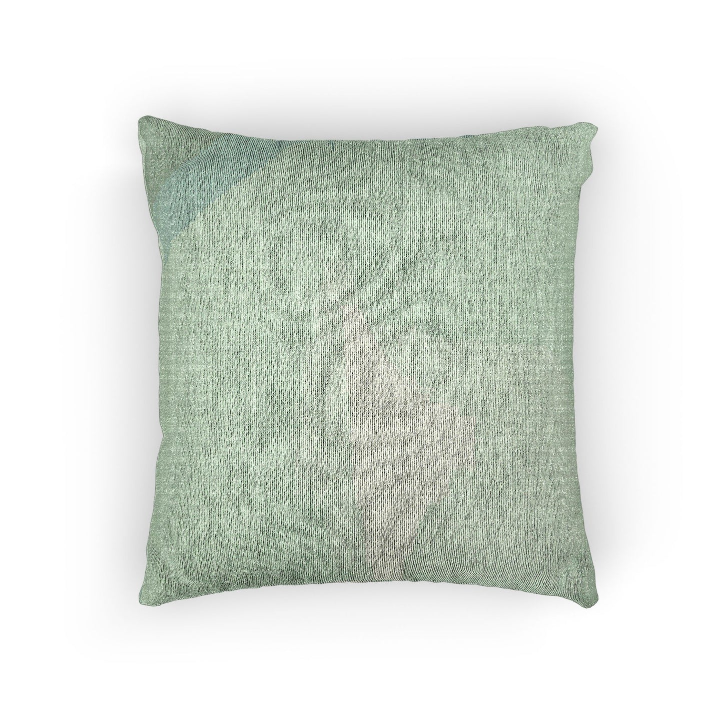 Mint Fade Woven Pillow, 17" x 18"