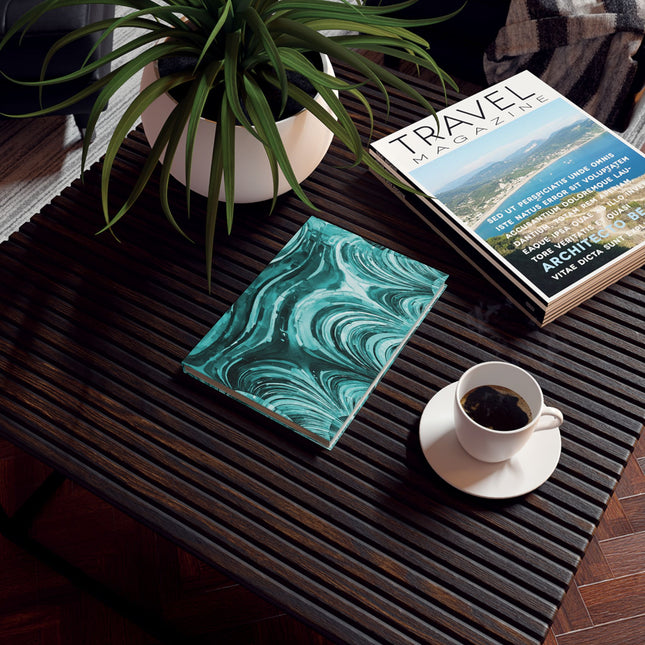 Uzi Spiral Tif 5.2" x 7.4" Hard Backed Journal with 128 blank pages