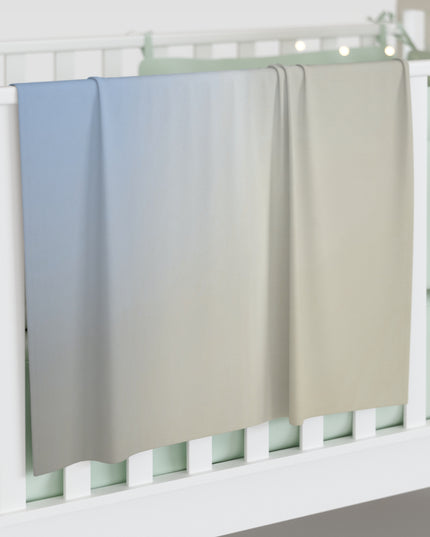 Cobalt Fade Baby Swaddle 30″×40″ Blanket