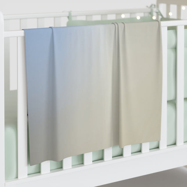 Cobalt Fade Baby Swaddle 30″×40″ Blanket