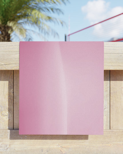 Pink Blush Fade Beach Towel, 18" x 27"
