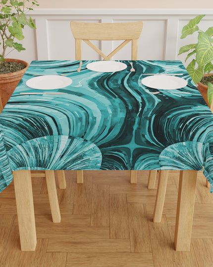 Uzi Spiral Tif Tablecloth, 55" x 55"