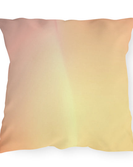 Hot Peach Fade 20" x 20" Outdoor Pillow