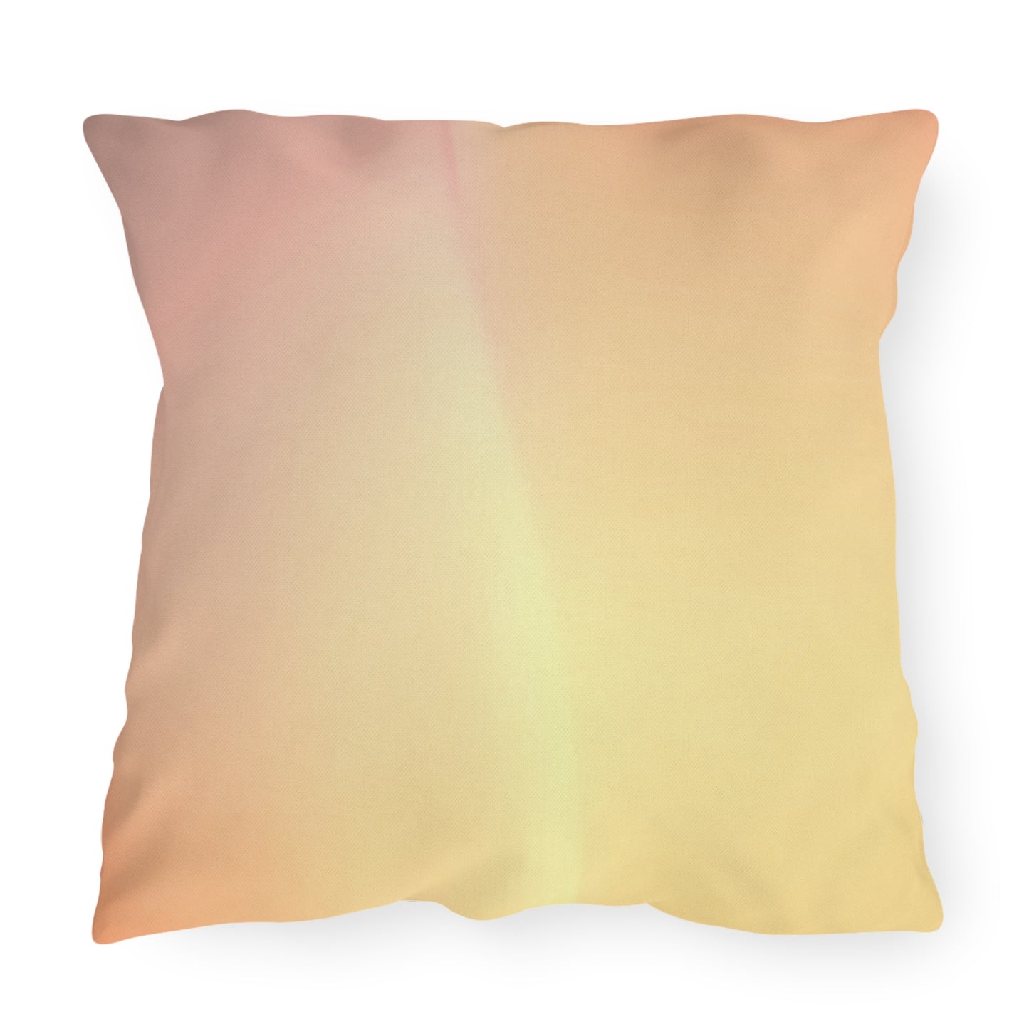 Hot Peach Fade 20" x 20" Outdoor Pillow
