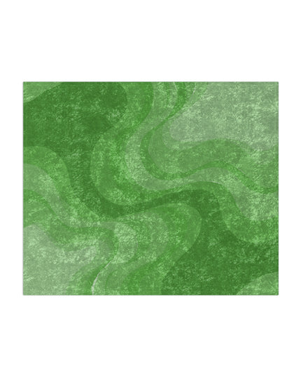 Greenie Meanie Wavey 50" x 60" Crushed Velvet Blanket