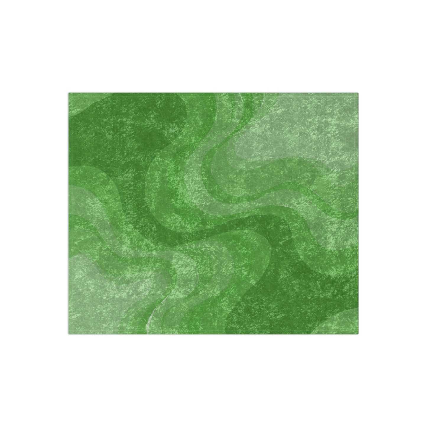 Greenie Meanie Wavey 50" x 60" Crushed Velvet Blanket