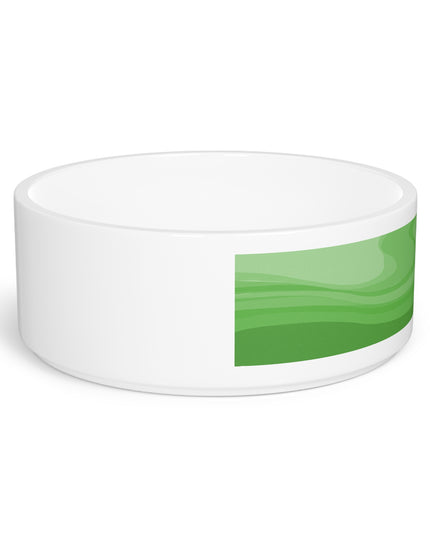 Greenie Meanie Wavey 16 oz Pet Bowl
