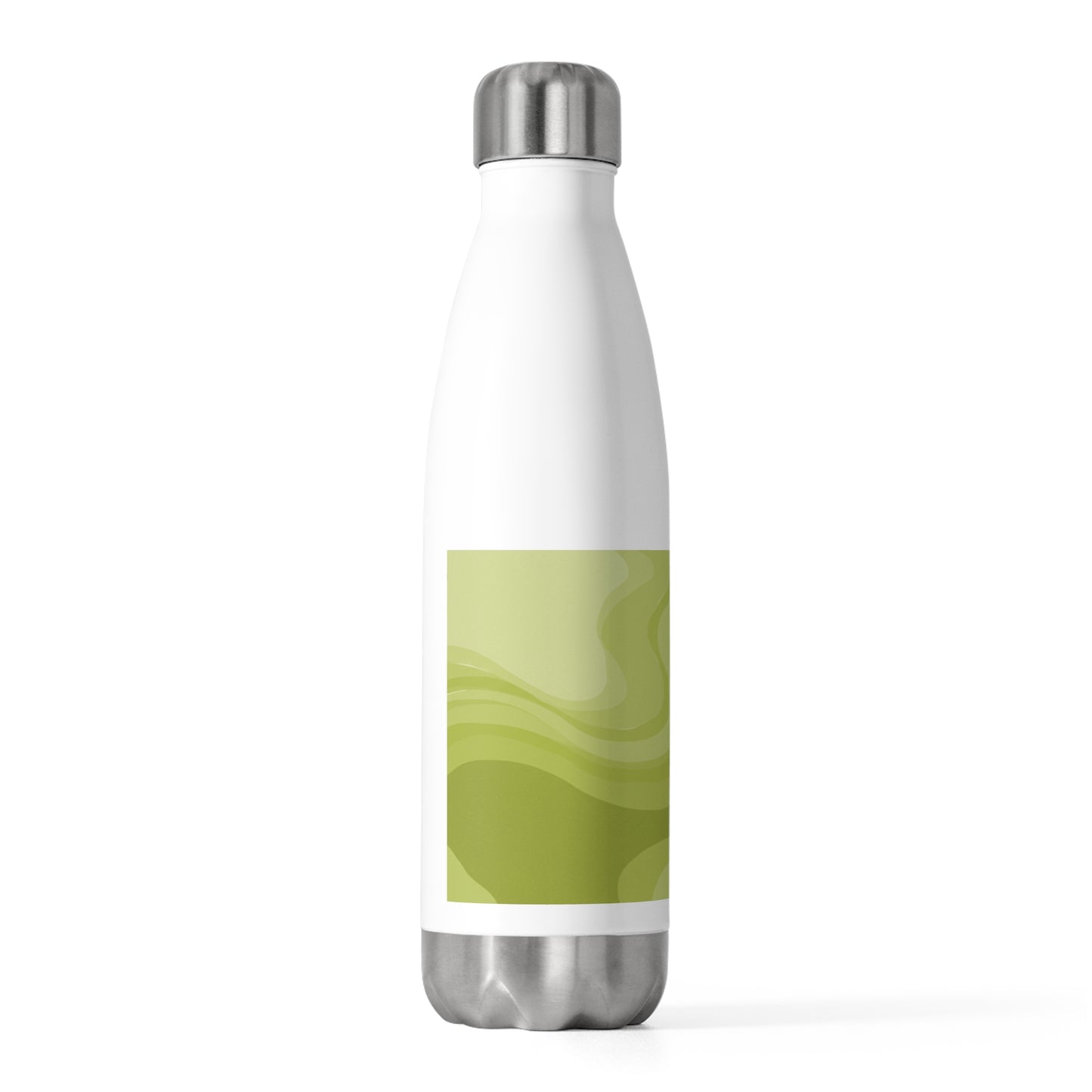 Lemon Wavey 20oz Insulated Water Bottle