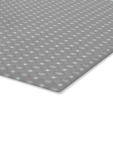 Desaturated Star-crossed Bodies Glass Cutting Board, 11" x 15"