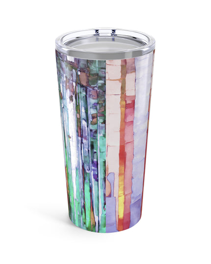 Striped Pastels Tumbler 20oz