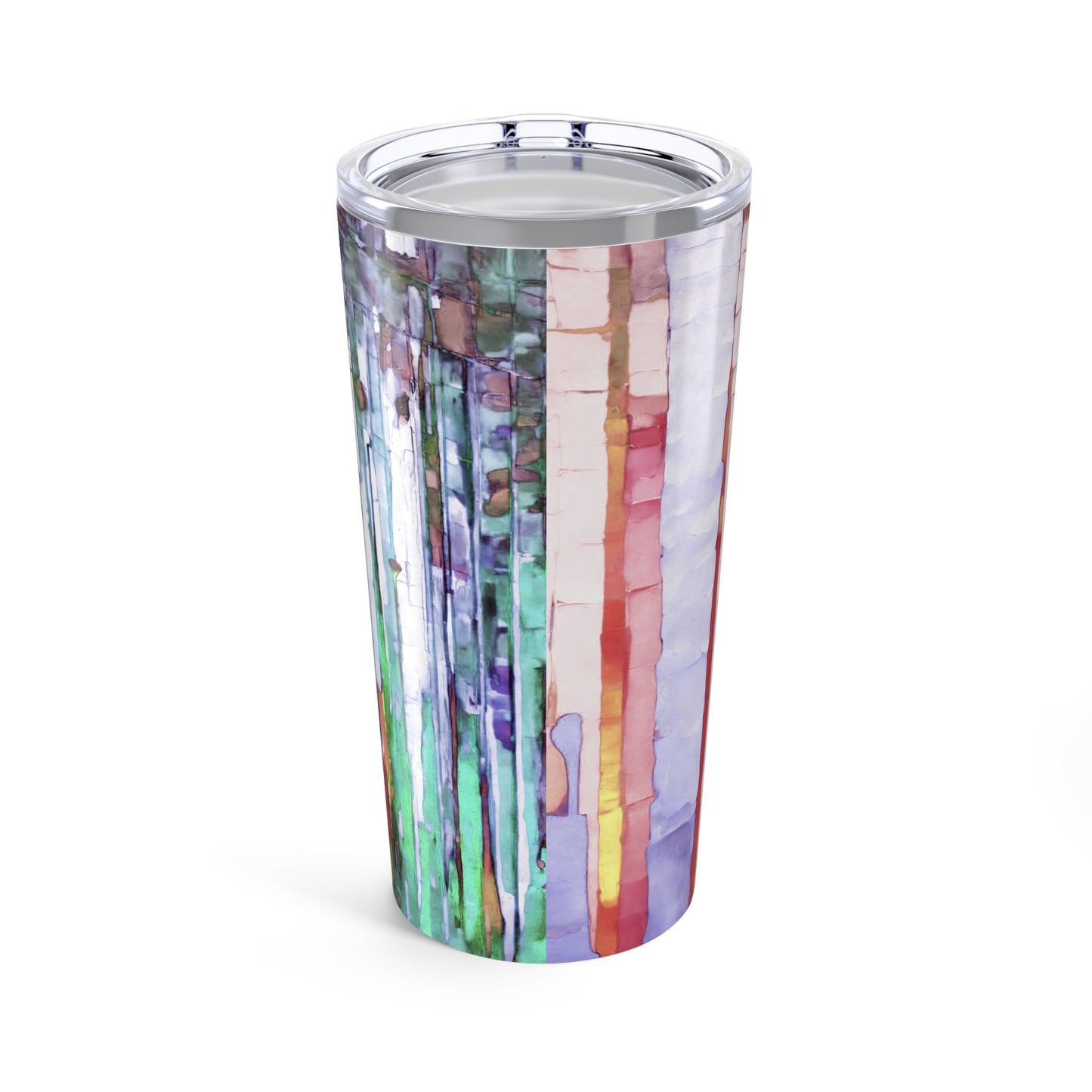 Striped Pastels Tumbler 20oz