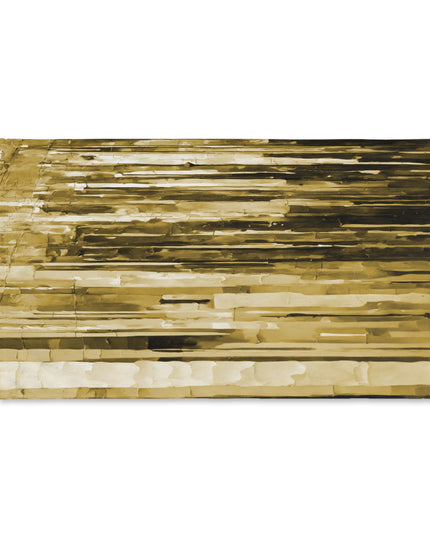 Striped Light Brown Hand Towel, 16" x 28"
