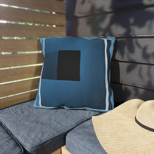 Blue Shadow 18" x 18" Outdoor Pillow