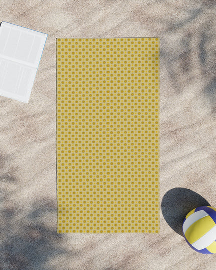 Lemongrass Star-crossed Bodies Beach Towel, 24" x 44"