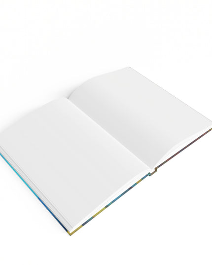 Striped Alpha 5" x 7" Journal - 128 Blank pages