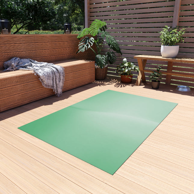Mint Fade Outdoor Rug, 36" x 60"