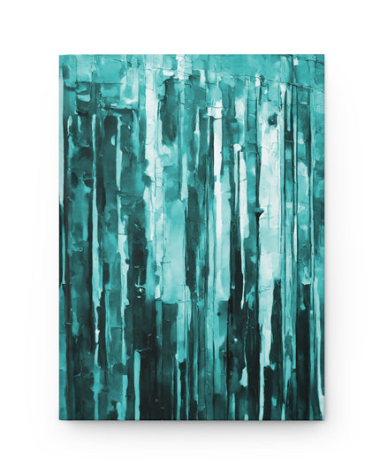 Striped Tif 5.75" x 8" Hardcover Journal Matte with 150 lined pages