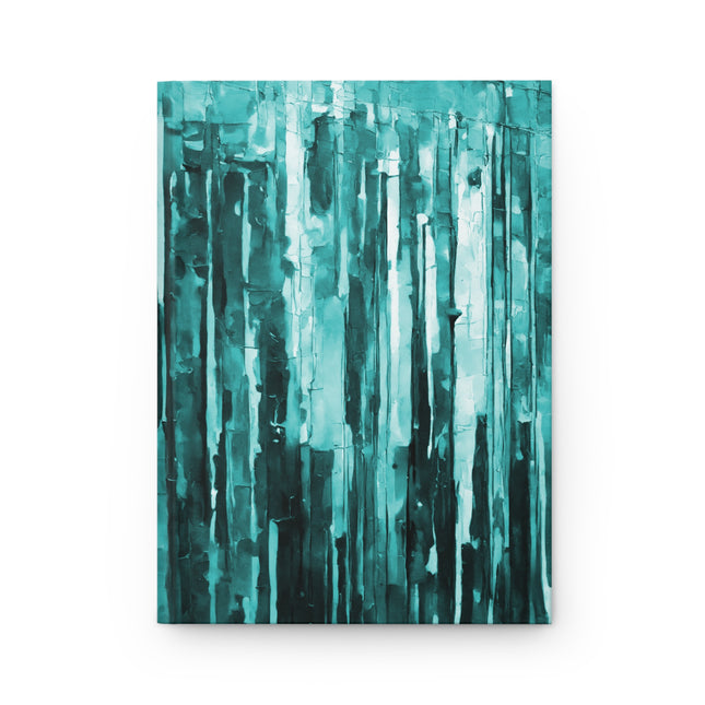 Striped Tif 5.75" x 8" Hardcover Journal Matte with 150 lined pages