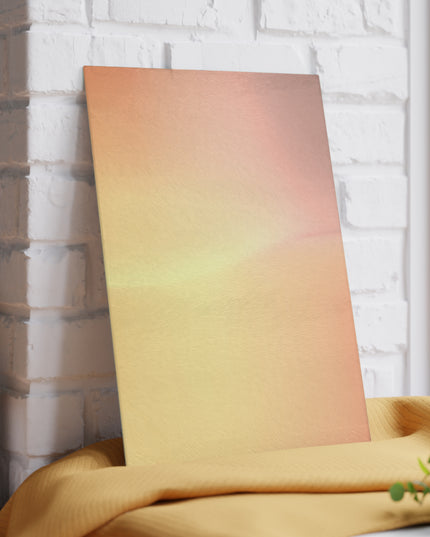 Hot Peach Fade 8" x 11" Glass Cutting Board