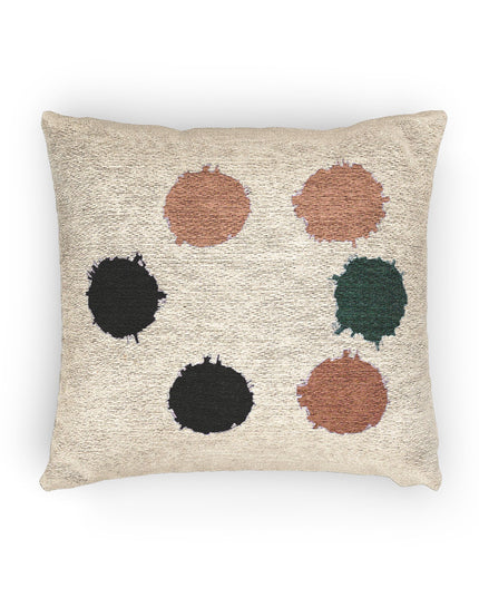 Alpha Barrel Woven Pillow, 17" x 18"