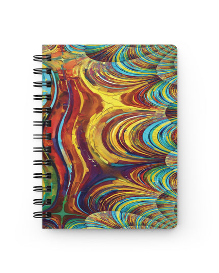 Uzi Spiral Alpha Bound Journal, 5" x 7" 150 pages