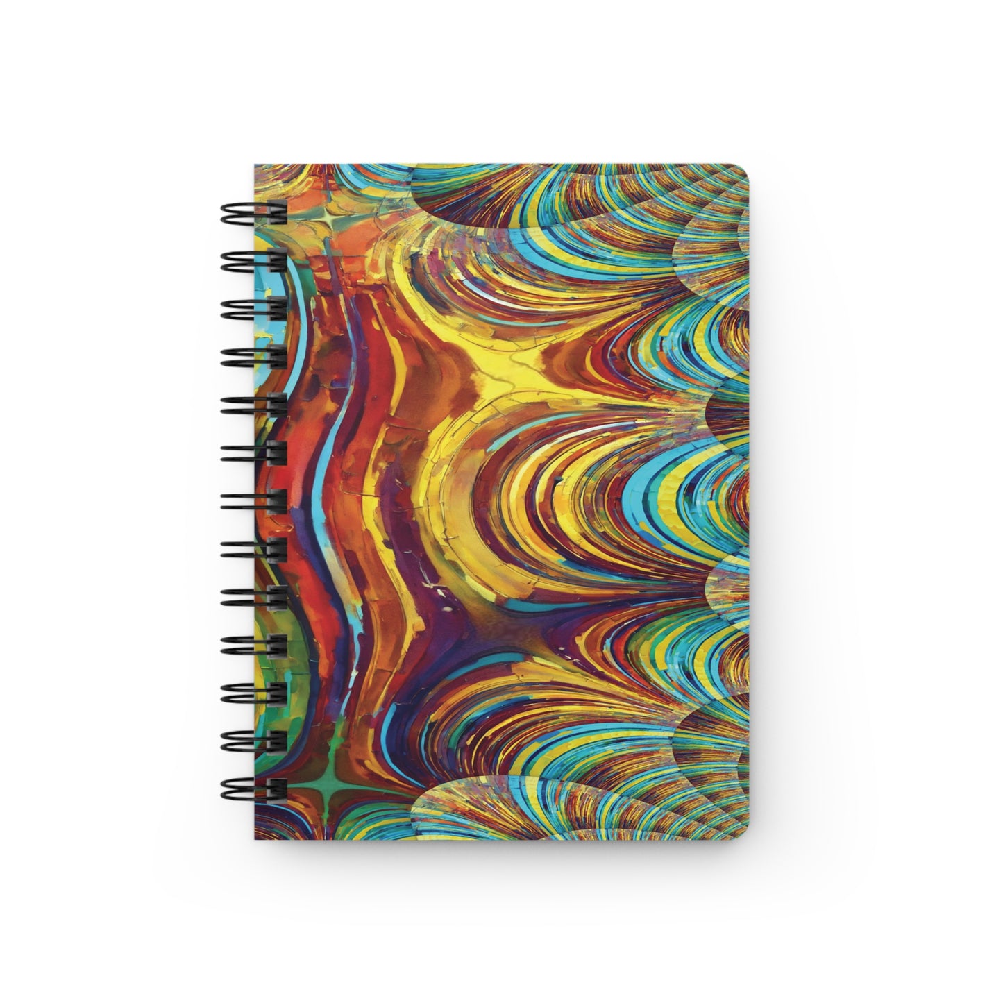 Uzi Spiral Alpha Bound Journal, 5" x 7" 150 pages