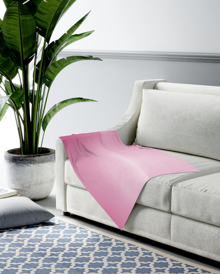 Pink Blush Fade Baby Swaddle 30″×40″ Blanket