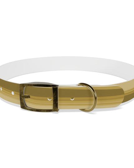 Brown Wavey Extra Large Dog Collar