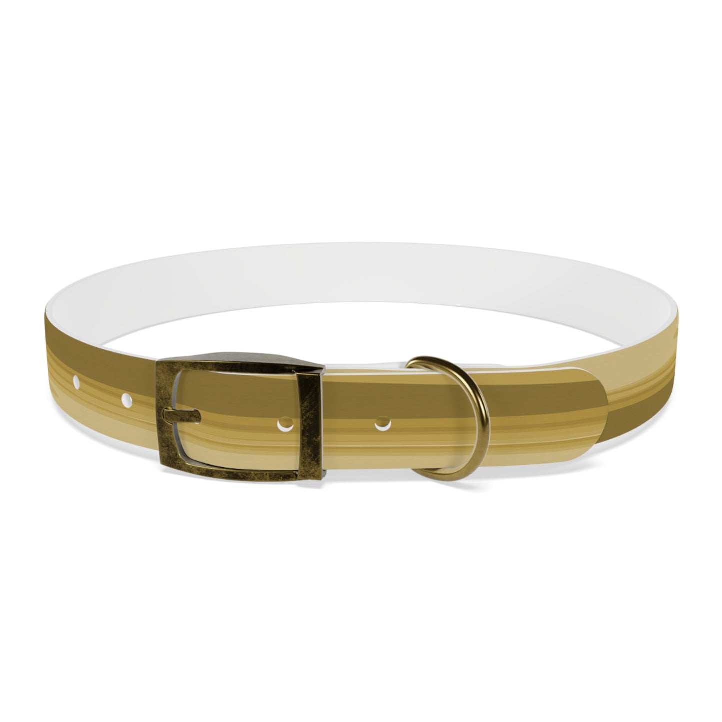 Brown Wavey Extra Large Dog Collar