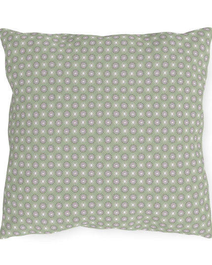 Olive Star-crossed Bodies 16" x 16" Outdoor Pillow