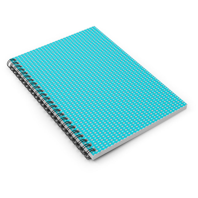 Tif Green Star-crossed Bodies Spiral Notebook - Ruled Line, 6" x 8", 118 pages
