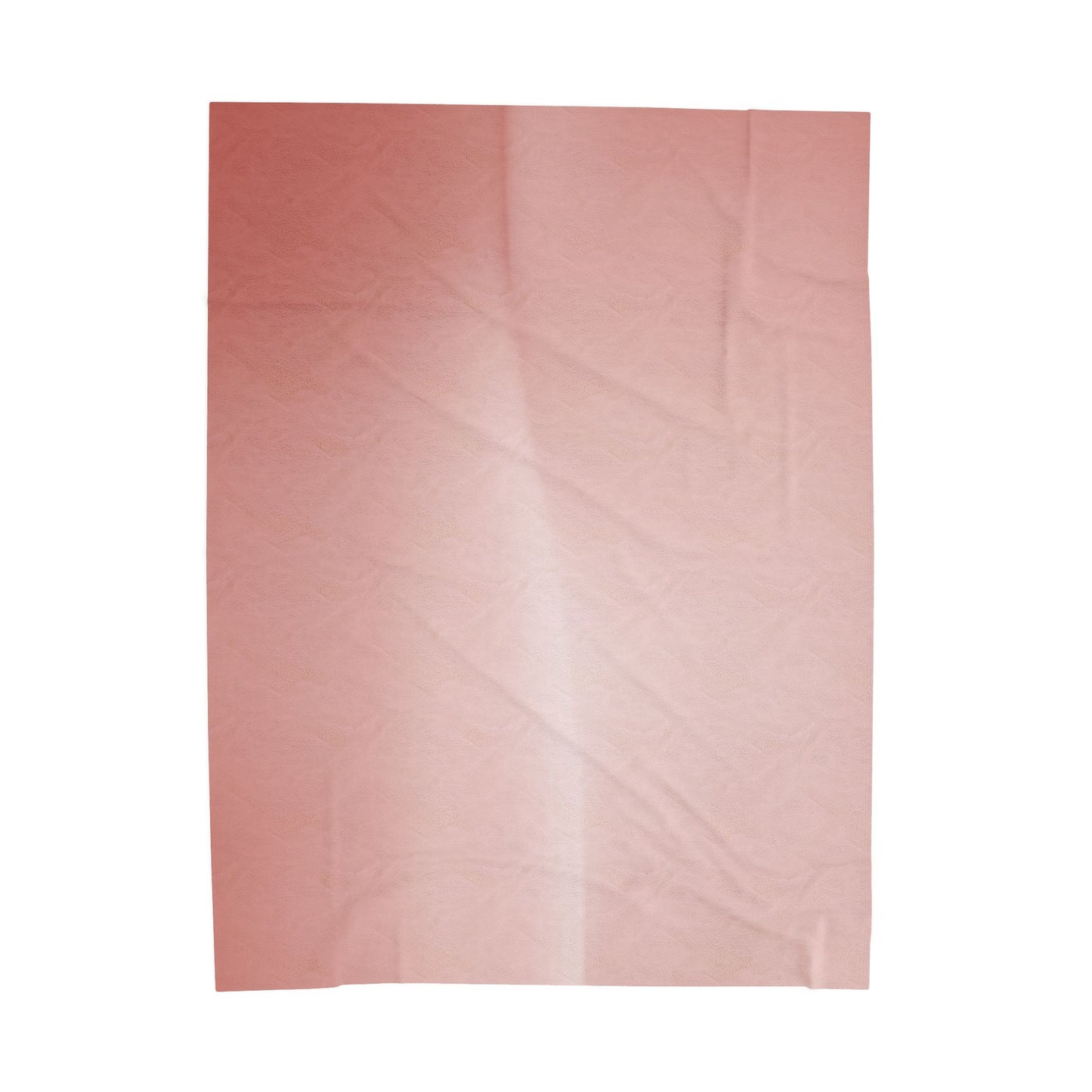 Rose Red Fade Velveteen Plush Blanket, 60" x 80"