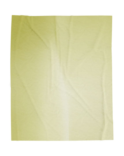 Lemon Fade Velveteen Plush Blanket, 50" x 60"