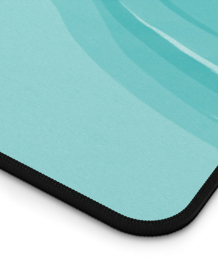 Tif Green Wavey 16" x 32" Desk Mat