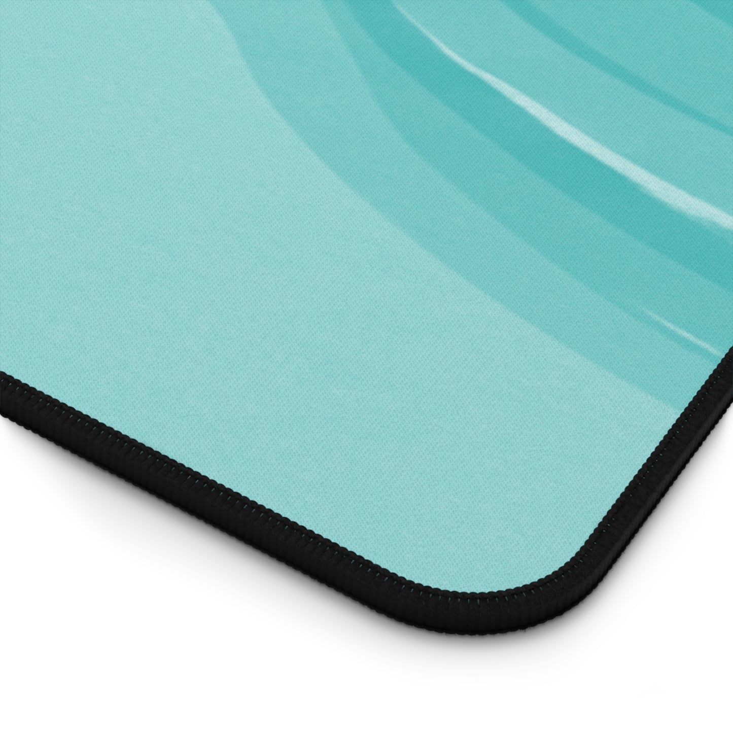 Tif Green Wavey 16" x 32" Desk Mat